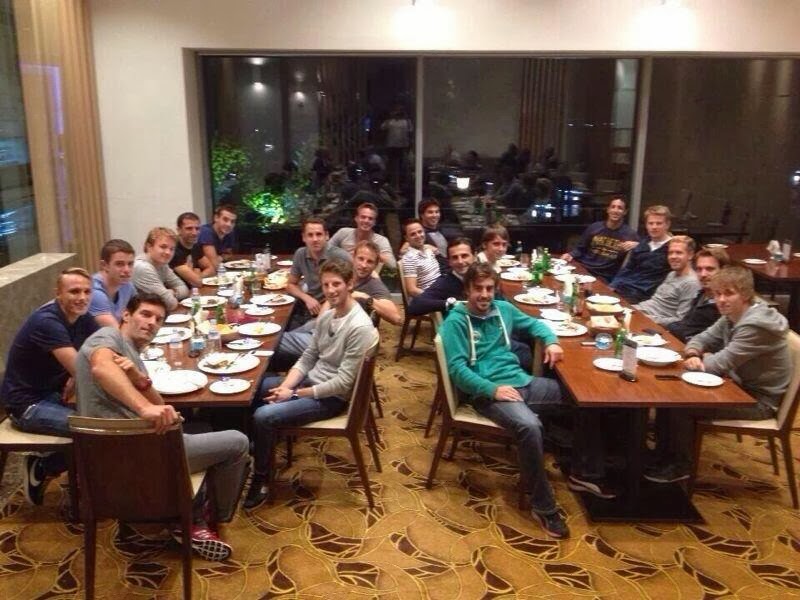 Drivers dinner korea