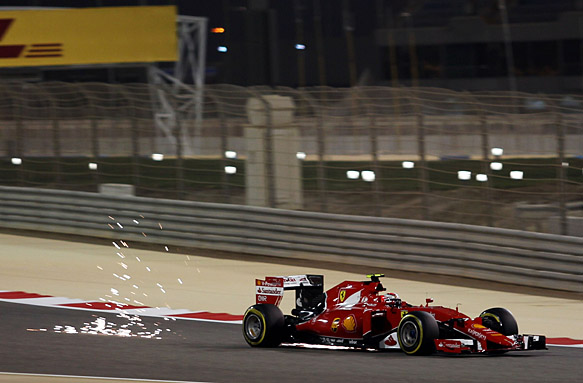 Motor Racing - Formula One World Championship - Bahrain Grand Prix - Qualifying Day - Sakhir, Bahrain
